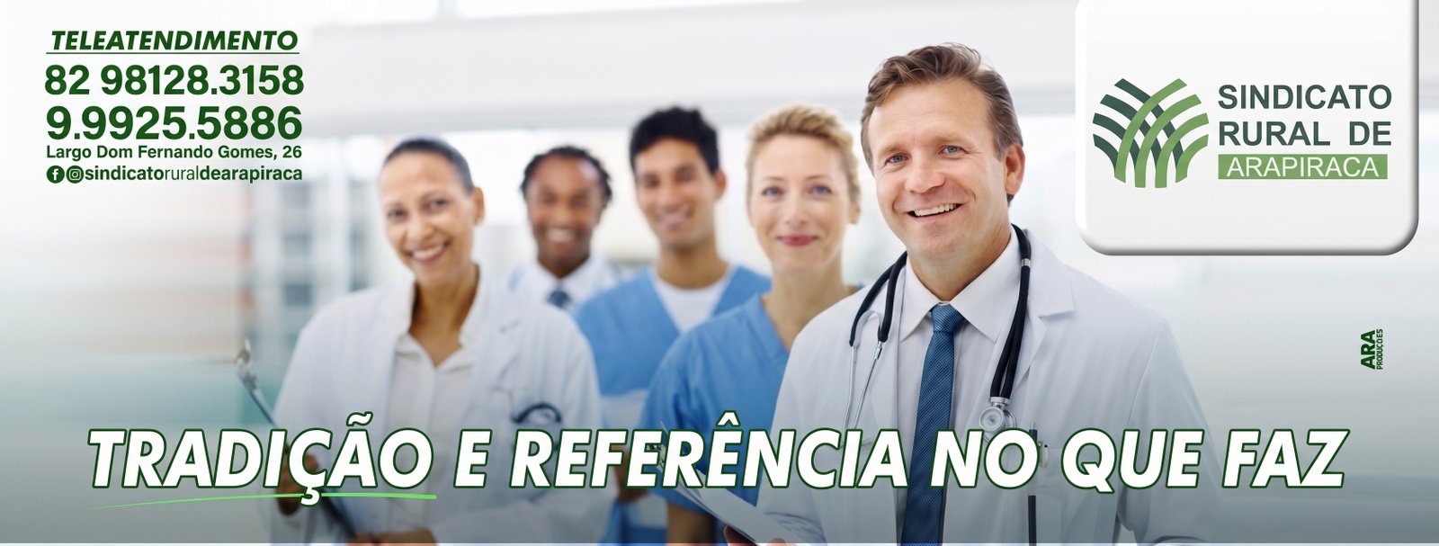 Banner do Sindicato Rural
